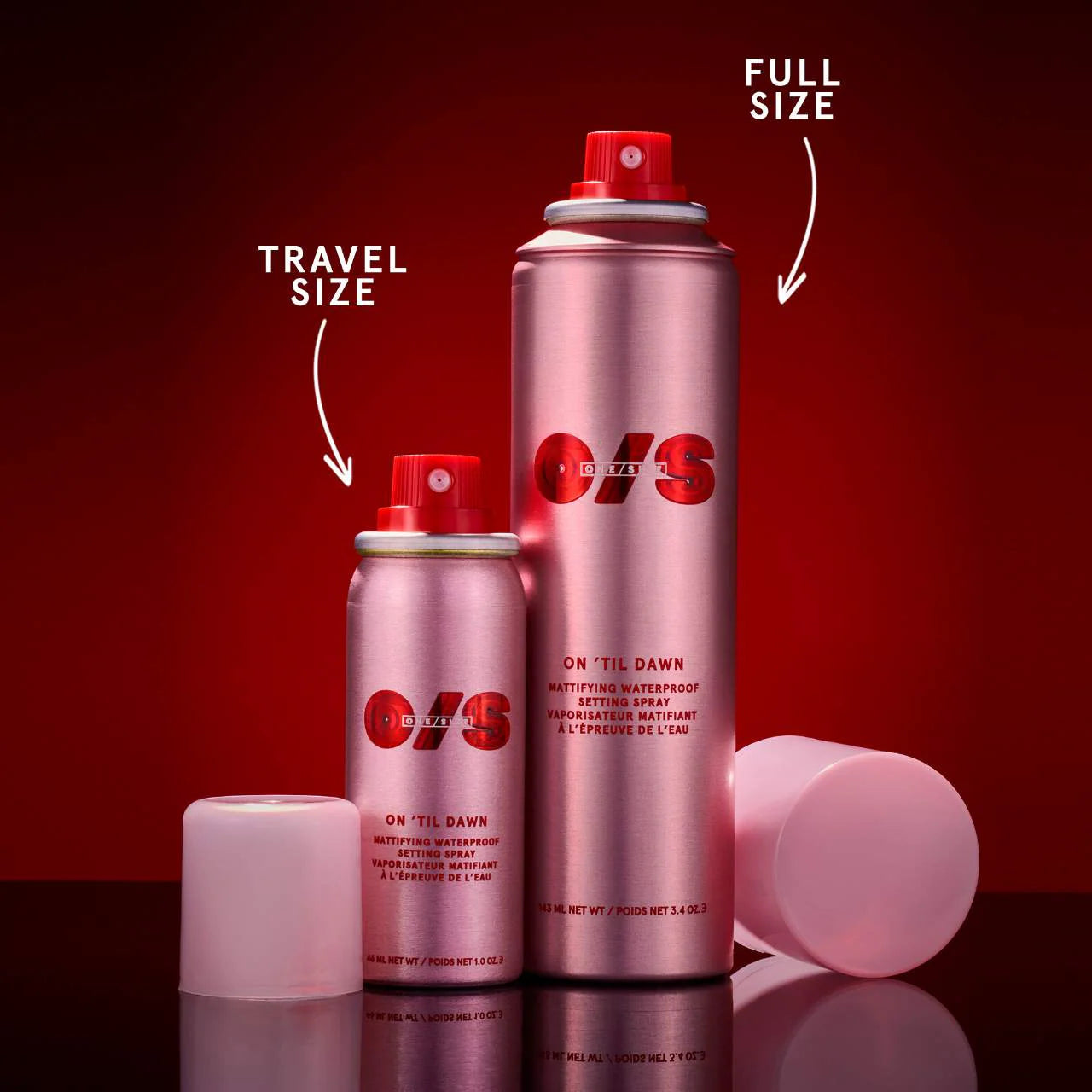 Onesize Makeup Setting Spray Waterproof Matte Finish 46ml