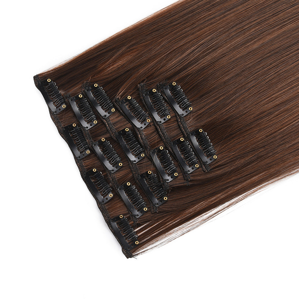 LONG STRAIGHT CLIP-IN HAIR EXTENSIONS