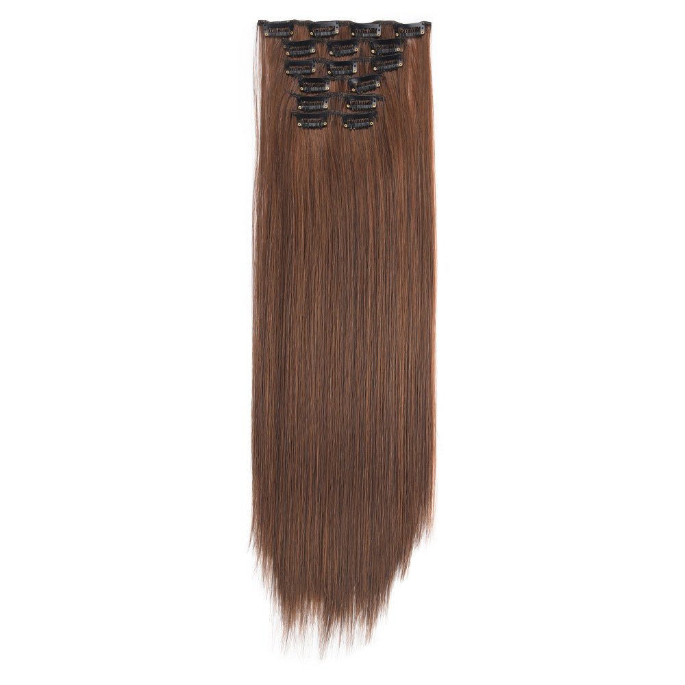 LONG STRAIGHT CLIP-IN HAIR EXTENSIONS