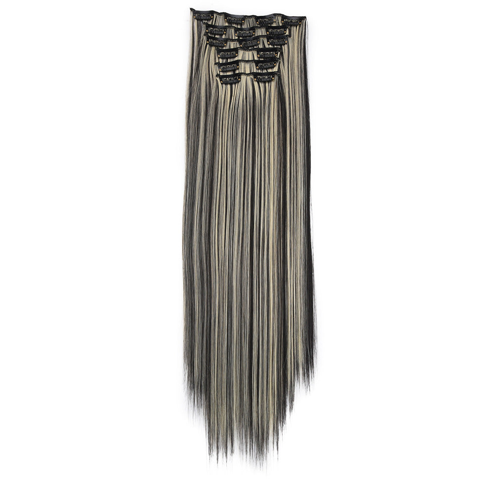 LONG STRAIGHT CLIP-IN HAIR EXTENSIONS