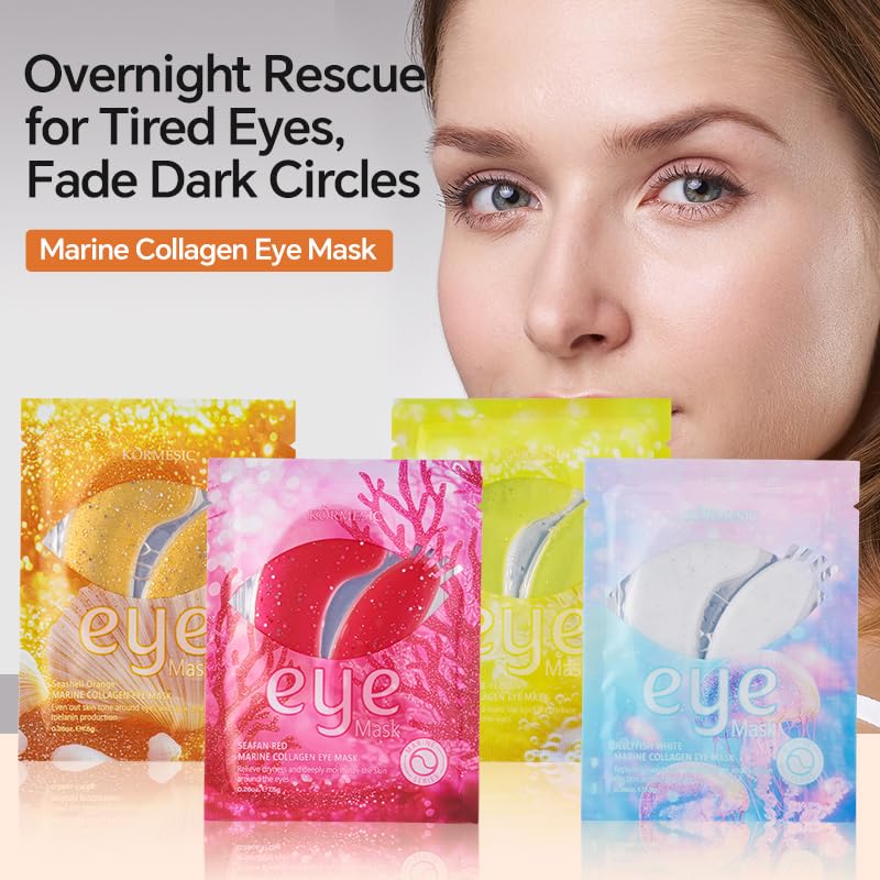 Kormesic Marine Collagen Eye Patches | Repairing Hydrogel Under Eye Masks
