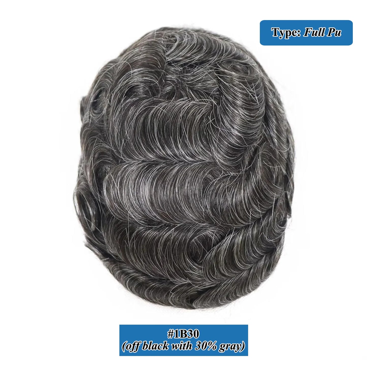 Breathable Toupee Remy Human Hair Natural Hairline Male Hair Extensions