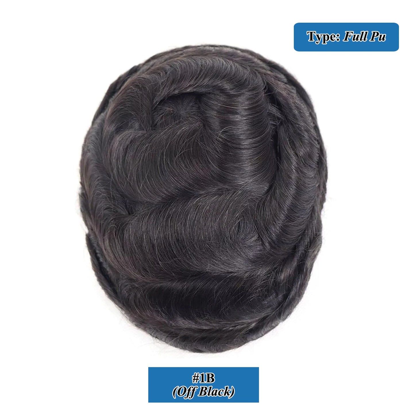 Breathable Toupee Remy Human Hair Natural Hairline Male Hair Extensions