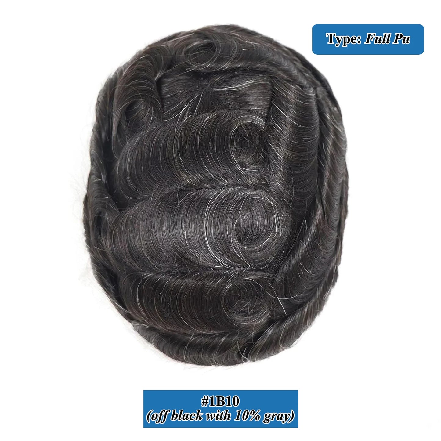 Breathable Toupee Remy Human Hair Natural Hairline Male Hair Extensions