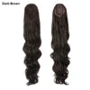 Hair Pony Hair Extensions , Clip In Drawstring Pony