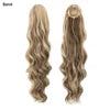 Hair Pony Hair Extensions , Clip In Drawstring Pony