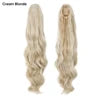 Hair Pony Hair Extensions , Clip In Drawstring Pony