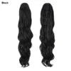 Hair Pony Hair Extensions , Clip In Drawstring Pony