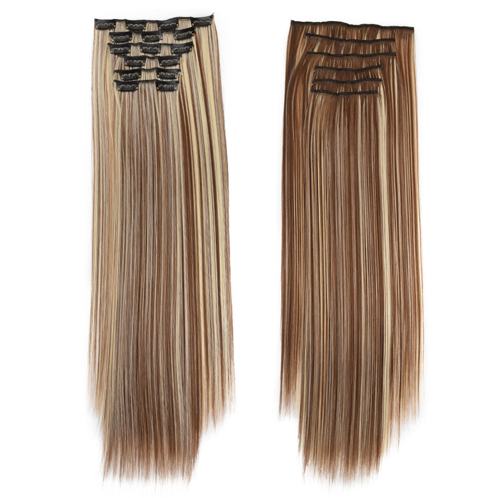 LONG STRAIGHT CLIP-IN HAIR EXTENSIONS