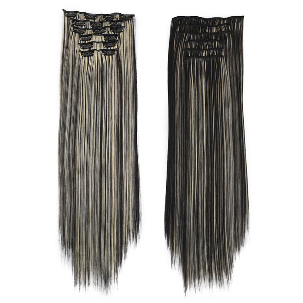 LONG STRAIGHT CLIP-IN HAIR EXTENSIONS