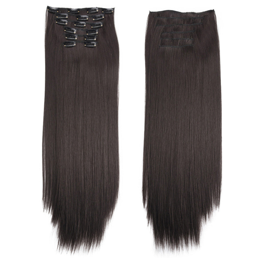LONG STRAIGHT CLIP-IN HAIR EXTENSIONS