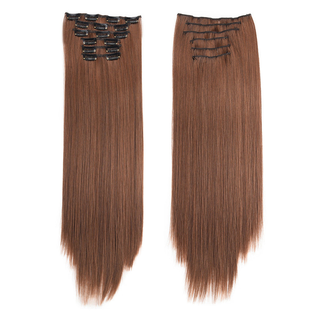 LONG STRAIGHT CLIP-IN HAIR EXTENSIONS