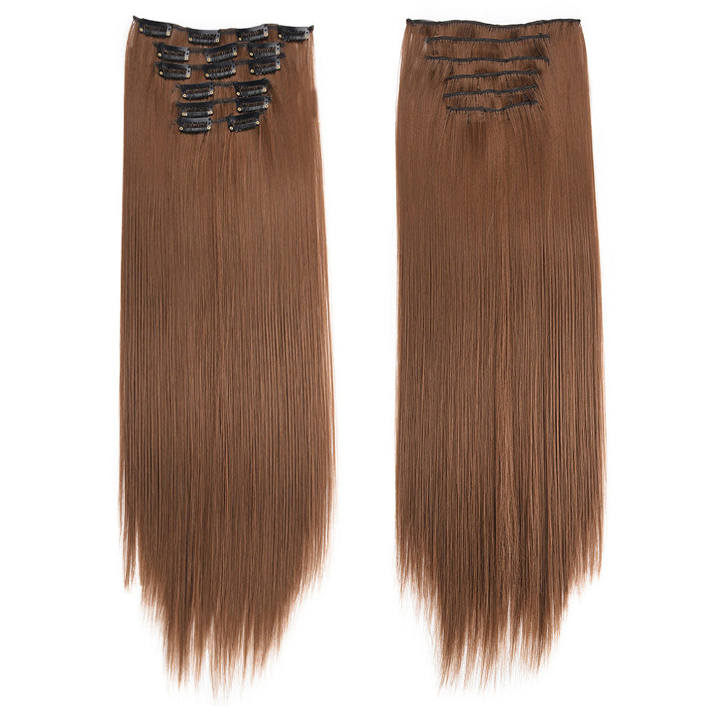 LONG STRAIGHT CLIP-IN HAIR EXTENSIONS
