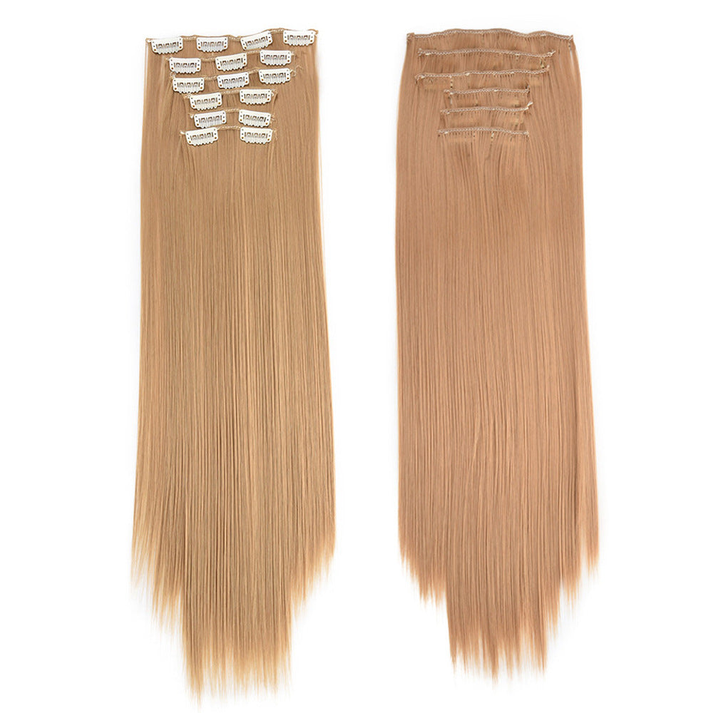 LONG STRAIGHT CLIP-IN HAIR EXTENSIONS