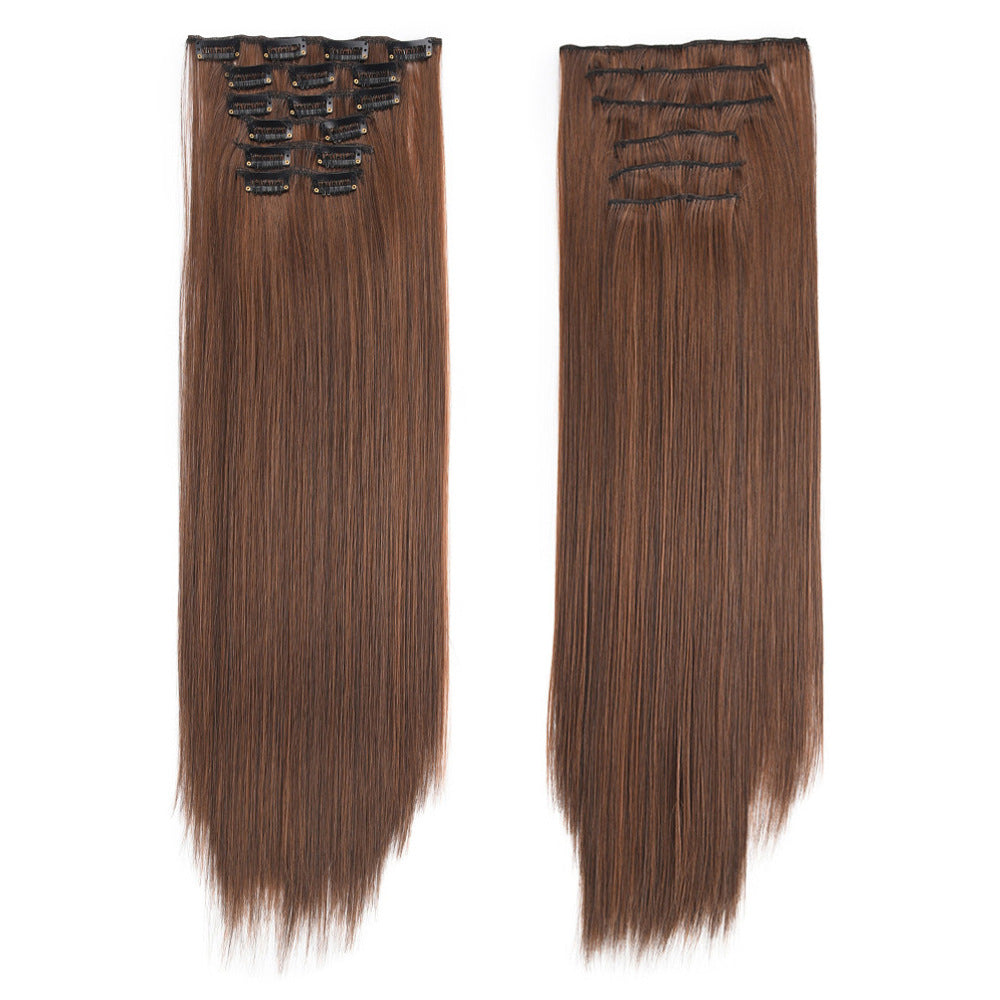 LONG STRAIGHT CLIP-IN HAIR EXTENSIONS