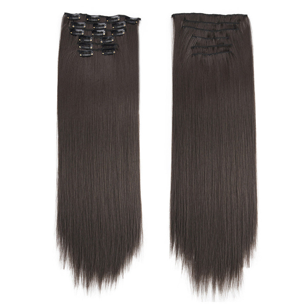 LONG STRAIGHT CLIP-IN HAIR EXTENSIONS