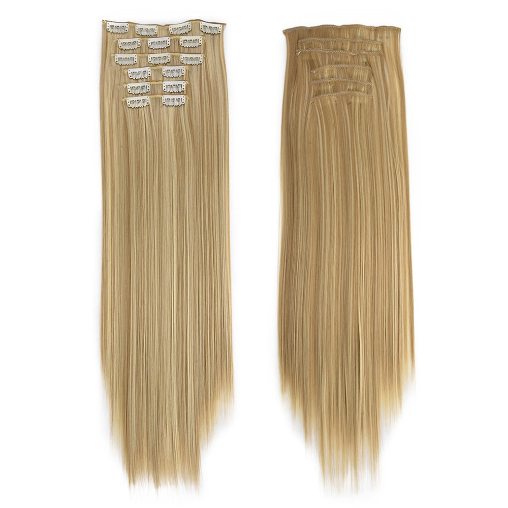 LONG STRAIGHT CLIP-IN HAIR EXTENSIONS