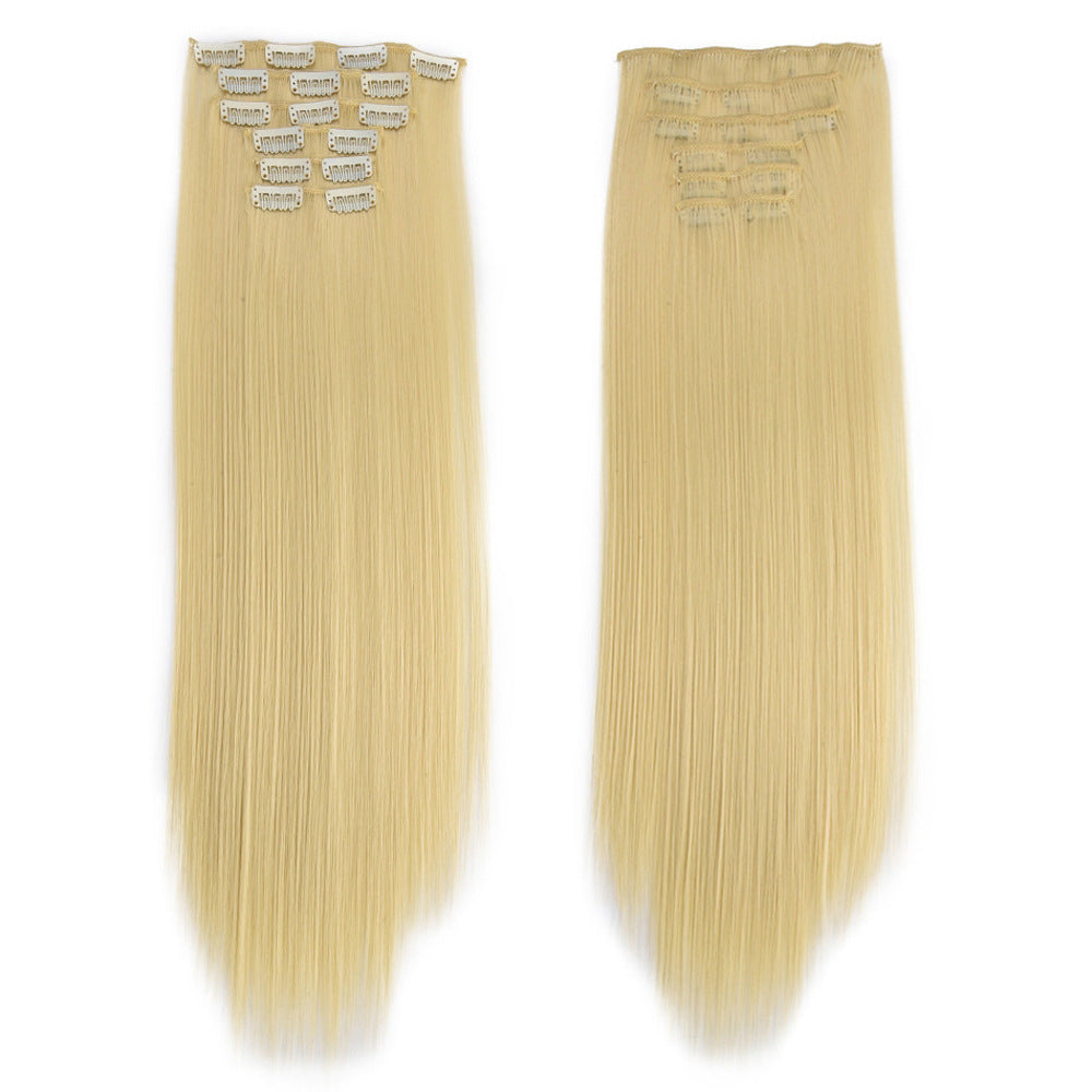 LONG STRAIGHT CLIP-IN HAIR EXTENSIONS