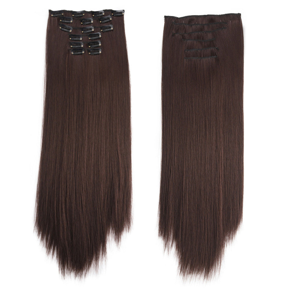 LONG STRAIGHT CLIP-IN HAIR EXTENSIONS