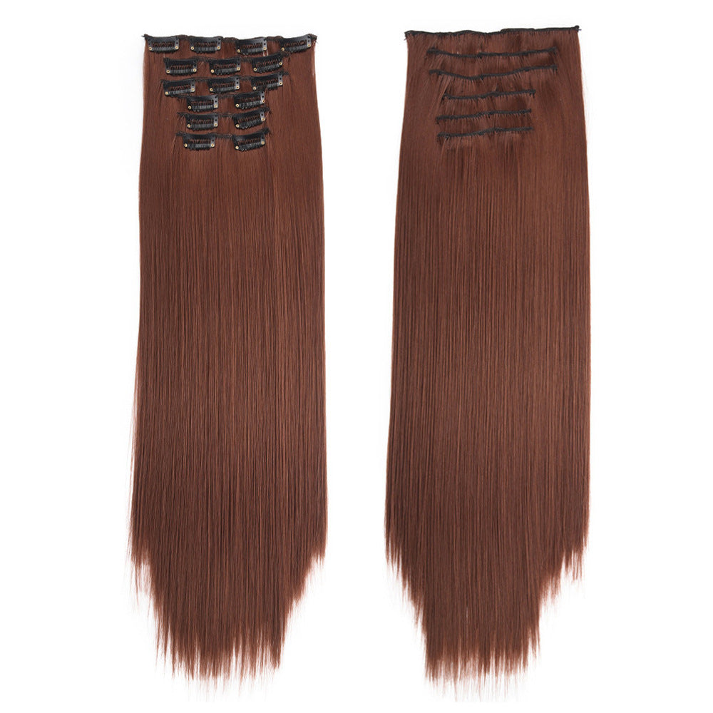 LONG STRAIGHT CLIP-IN HAIR EXTENSIONS