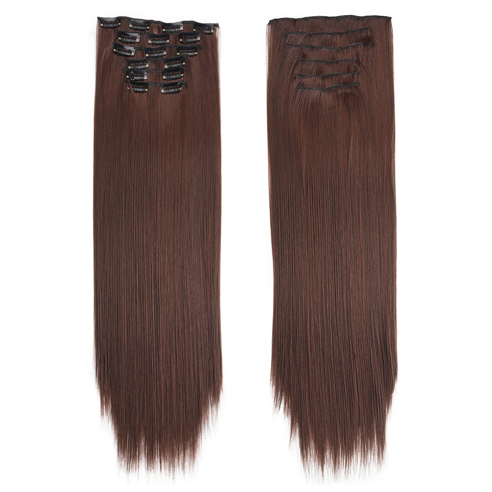 LONG STRAIGHT CLIP-IN HAIR EXTENSIONS