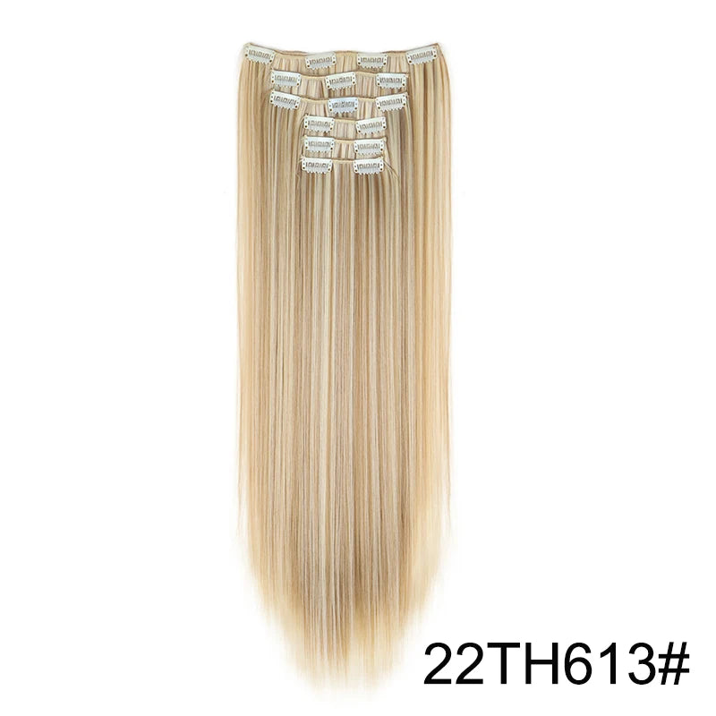 Clip in Hair Extensions Real Natural Hair Remy Straight Set 5&7 Pcs Brazilian Clip in Human Hair Extensions