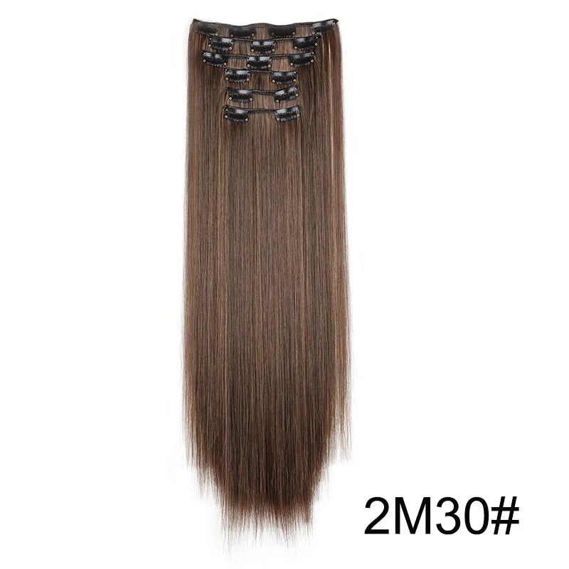 Clip in Hair Extensions Real Natural Hair Remy Straight Set 5&7 Pcs Brazilian Clip in Human Hair Extensions