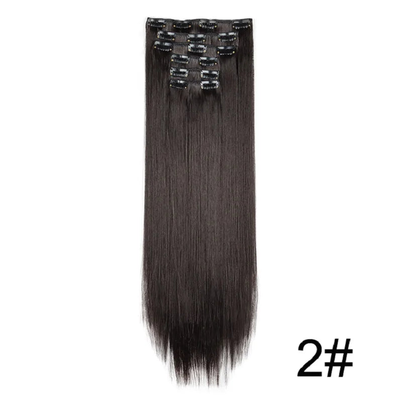 Clip in Hair Extensions Real Natural Hair Remy Straight Set 5&7 Pcs Brazilian Clip in Human Hair Extensions