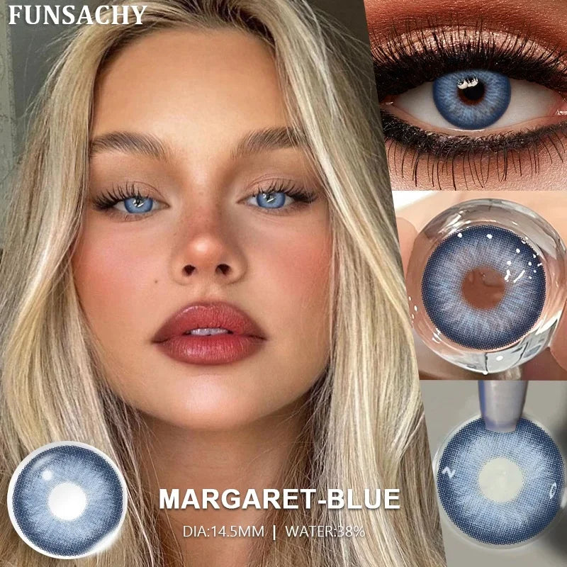 FUNSACHY 1 Pair Cosmetic Pupils for Costume Makeup contact lens