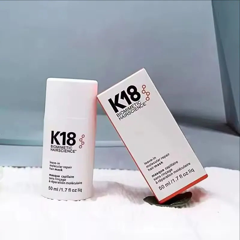 K18 Leave-In Molecular Repair Hair Mask Deep Conditioning Keratin Treatment Soft Hair Smoothing Healthy Hair Care