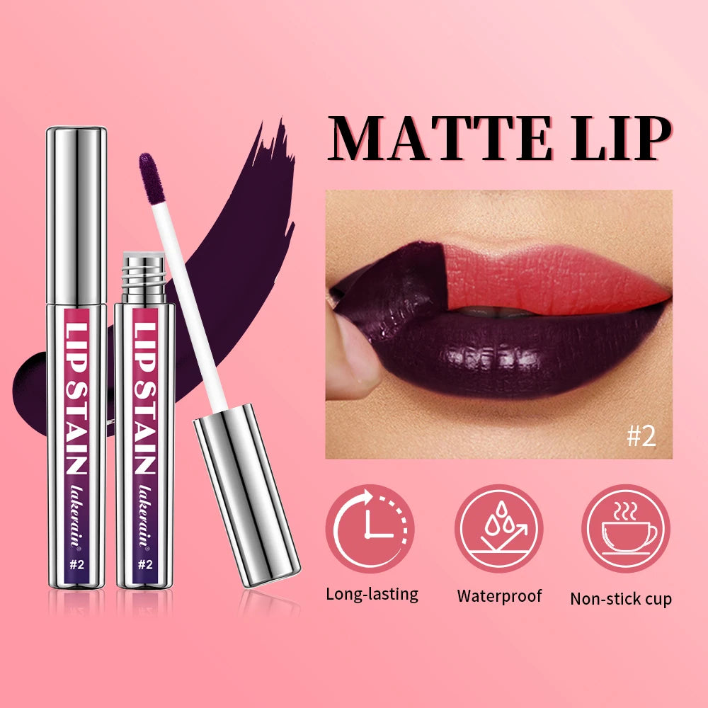 Korean Matte Lip Stain Tint Peel Off Matte Waterproof Makeup