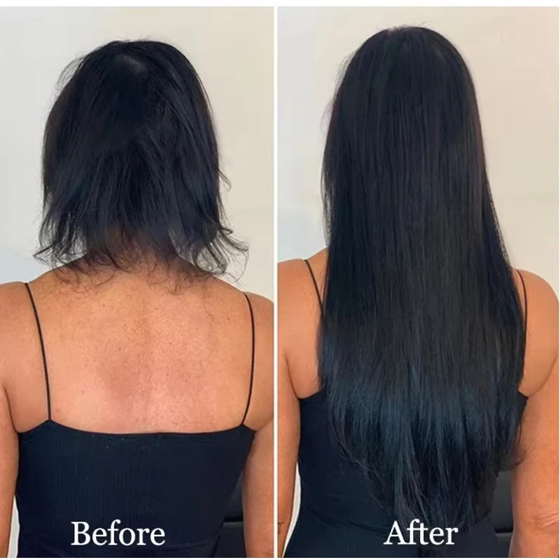 Invisible Halo Fish line Hair Extensions 24”
