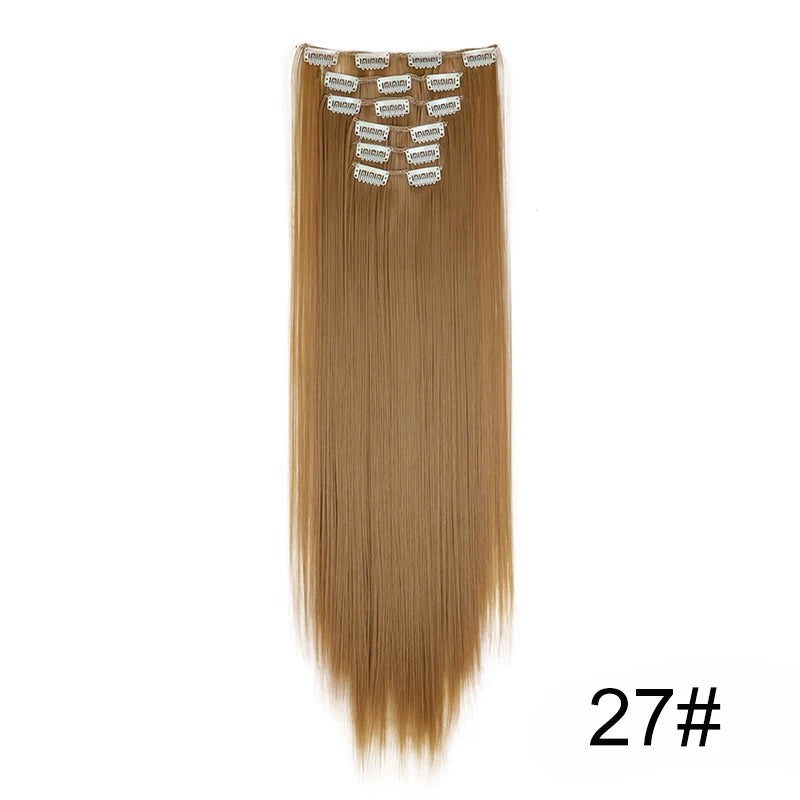 Clip in Hair Extensions Real Natural Hair Remy Straight Set 5&7 Pcs Brazilian Clip in Human Hair Extensions