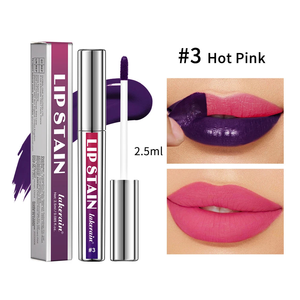 Korean Matte Lip Stain Tint Peel Off Matte Waterproof Makeup