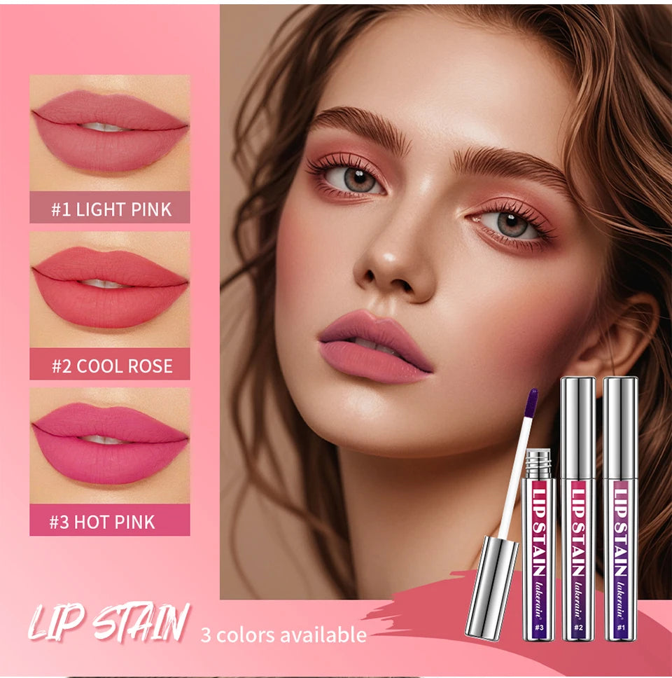 Korean Matte Lip Stain Tint Peel Off Matte Waterproof Makeup