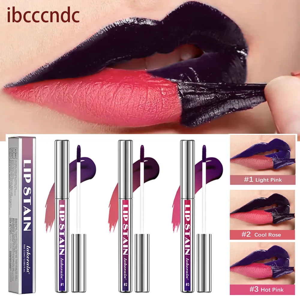 Korean Matte Lip Stain Tint Peel Off Matte Waterproof Makeup