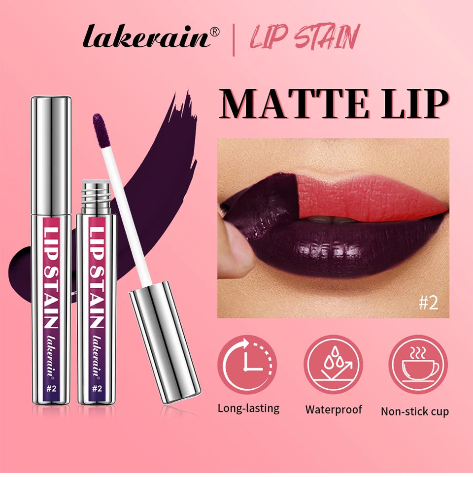 Korean Matte Lip Stain Tint Peel Off Matte Waterproof Makeup