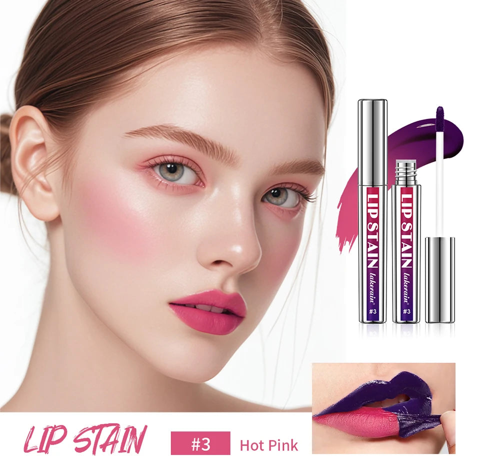 Korean Matte Lip Stain Tint Peel Off Matte Waterproof Makeup