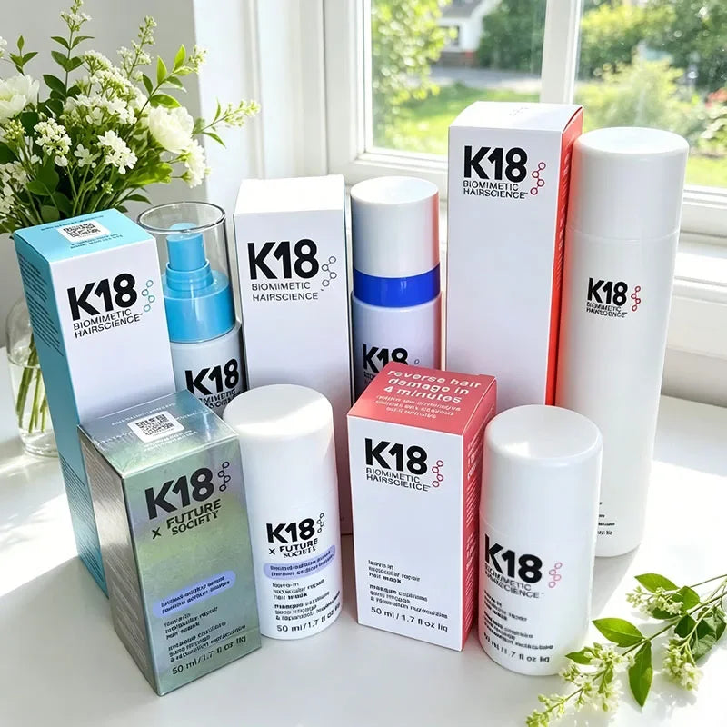 K18 Leave-In Molecular Repair Hair Mask Deep Conditioning Keratin Treatment Soft Hair Smoothing Healthy Hair Care