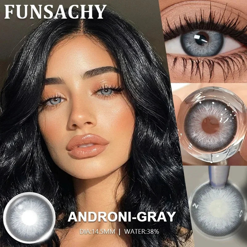 FUNSACHY 1 Pair Cosmetic Pupils for Costume Makeup contact lens